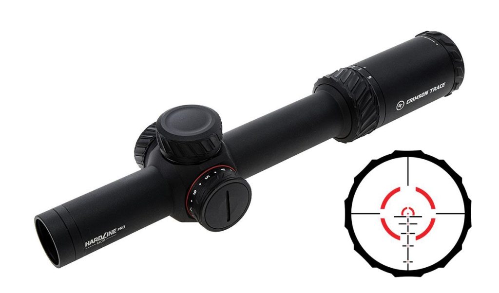 HARDLINE PRO 1-6X24 30MM COMP# - RIFLESCOPE | ETCHED RETICLE