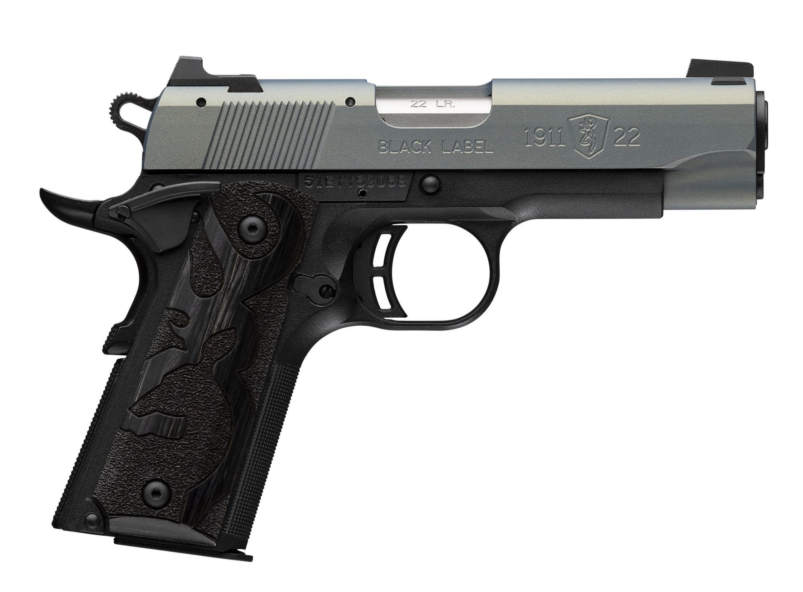 1911-22 BK LBL 22LR 3.6" NL # - BLACK LABEL NORTHERN LIGHTS