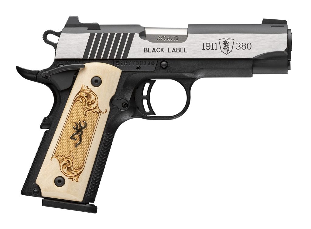 1911-380 BL 380ACP 3.6" MM # - BLACK LABEL MEDALLION MAPLE