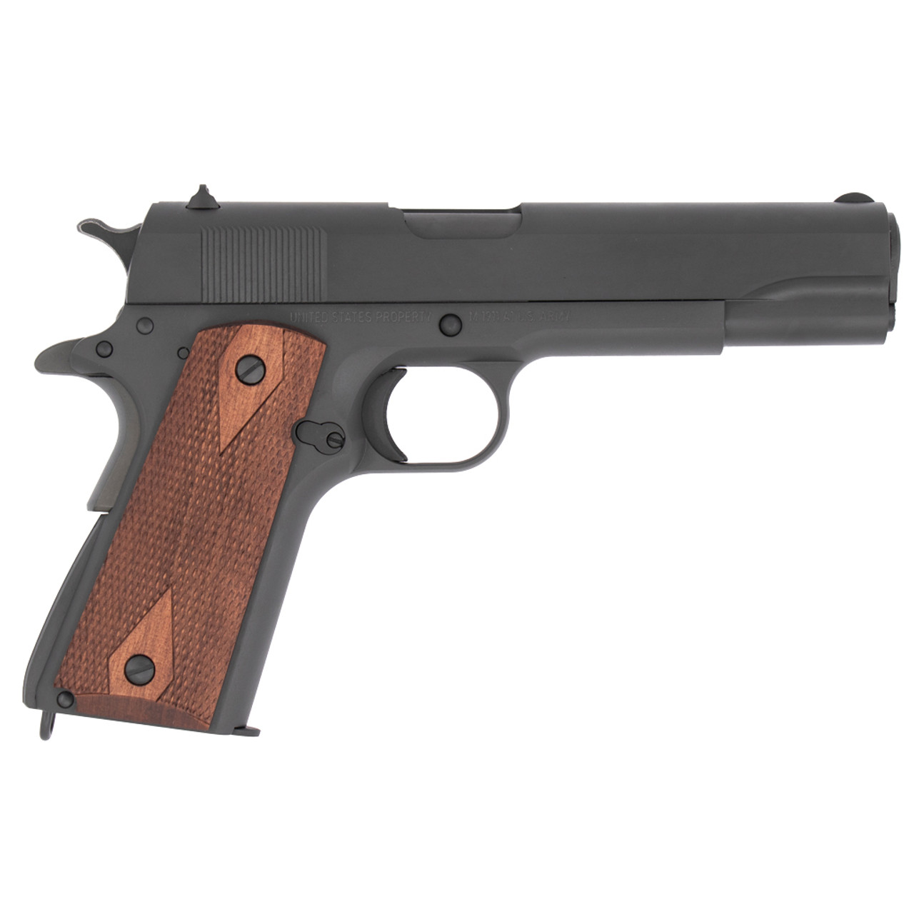 1911 US ARMY BLK/WD 45ACP WWII - 10100539