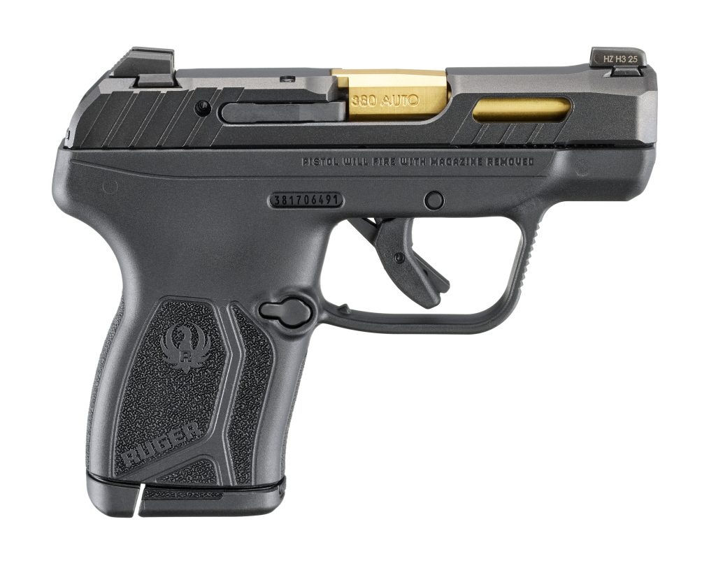 LCP MAX 380ACP BLK/GOLD MS - 13766