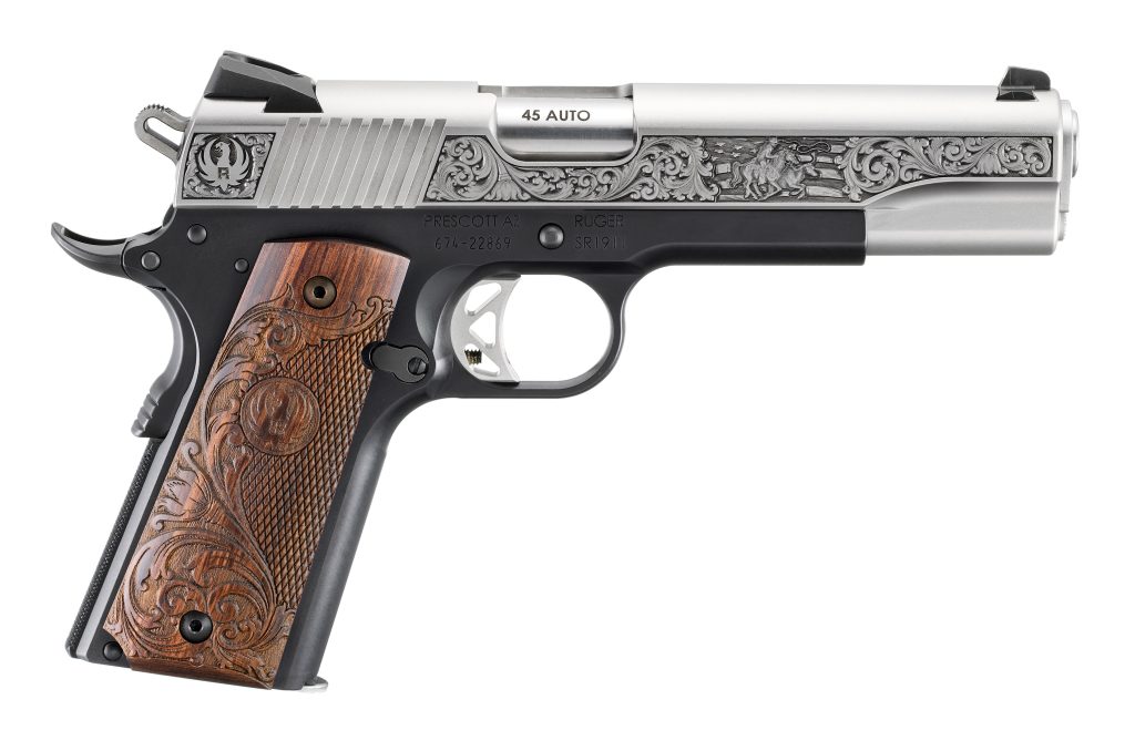 SR1911 45ACP SS/WD 5" WESTERN# - 16706 | ENGRAVED