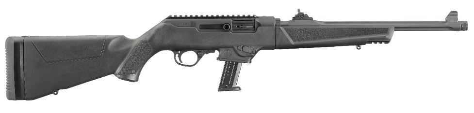 PC CARBINE 9MM BL/SYN 16" 17+1 - 19100 | THREADED/FLUTED BBL