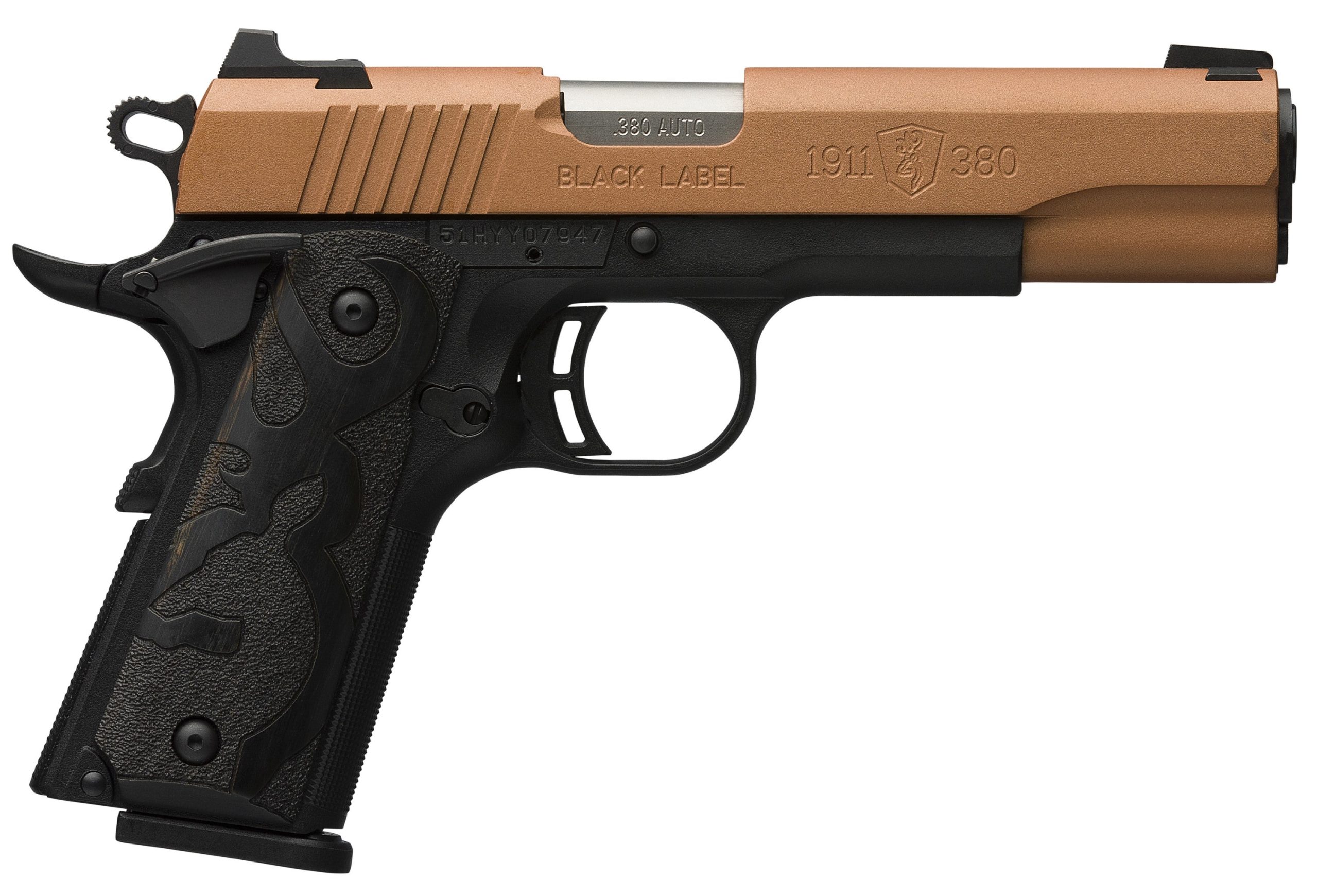 1911-380 380ACP COPPER 4.25" # - BLACK LABEL COPPER
