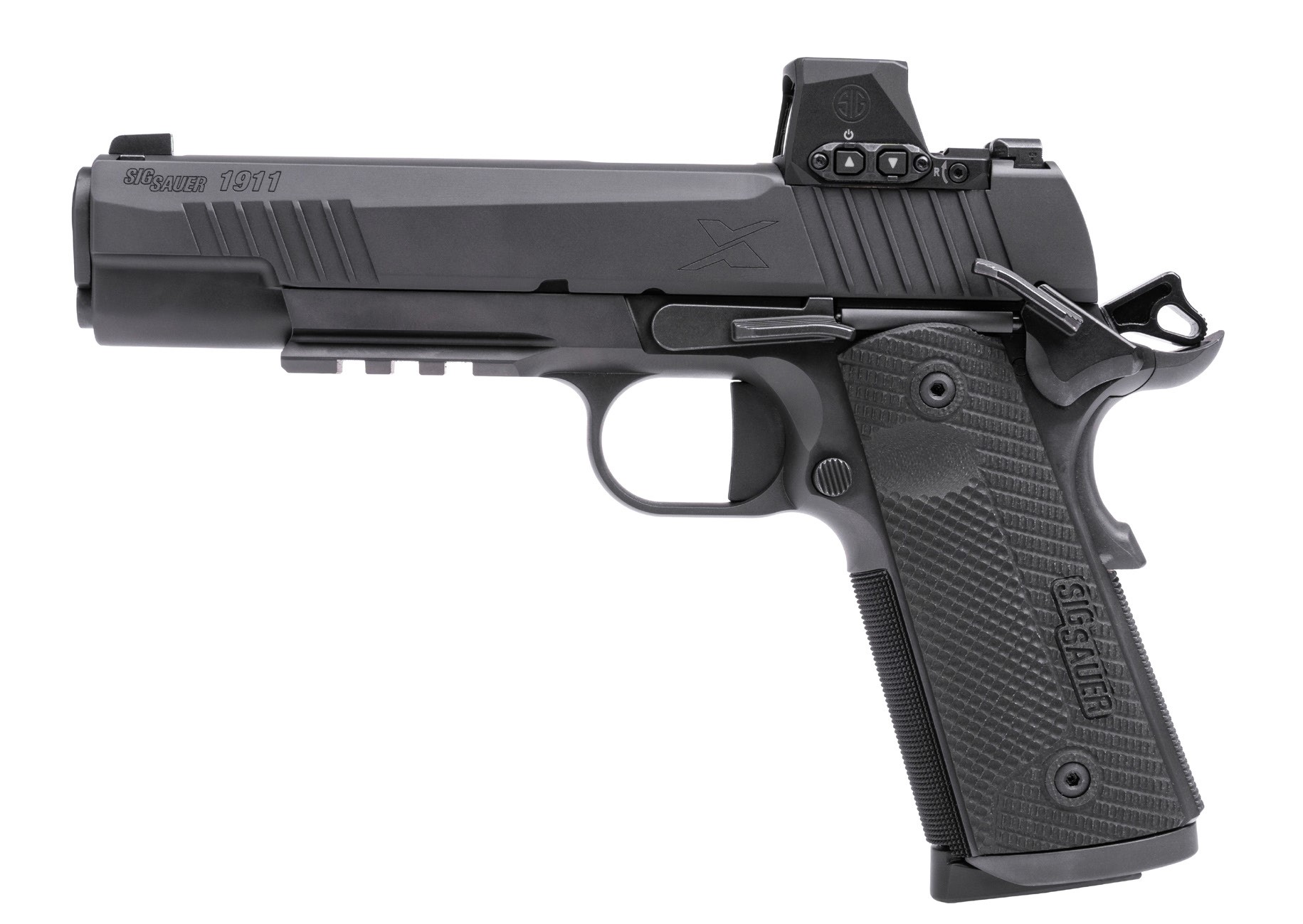 1911X 45ACP BLK/BLK 5" ROMEO-X - 1911XR-45-BXR3-RXX