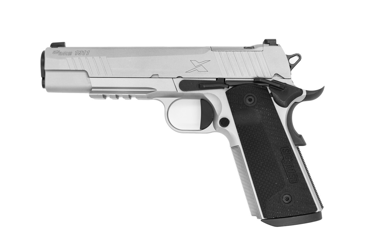 1911X 45ACP SS/BLK 5" 8+1 OR - 1911XR-45-SS