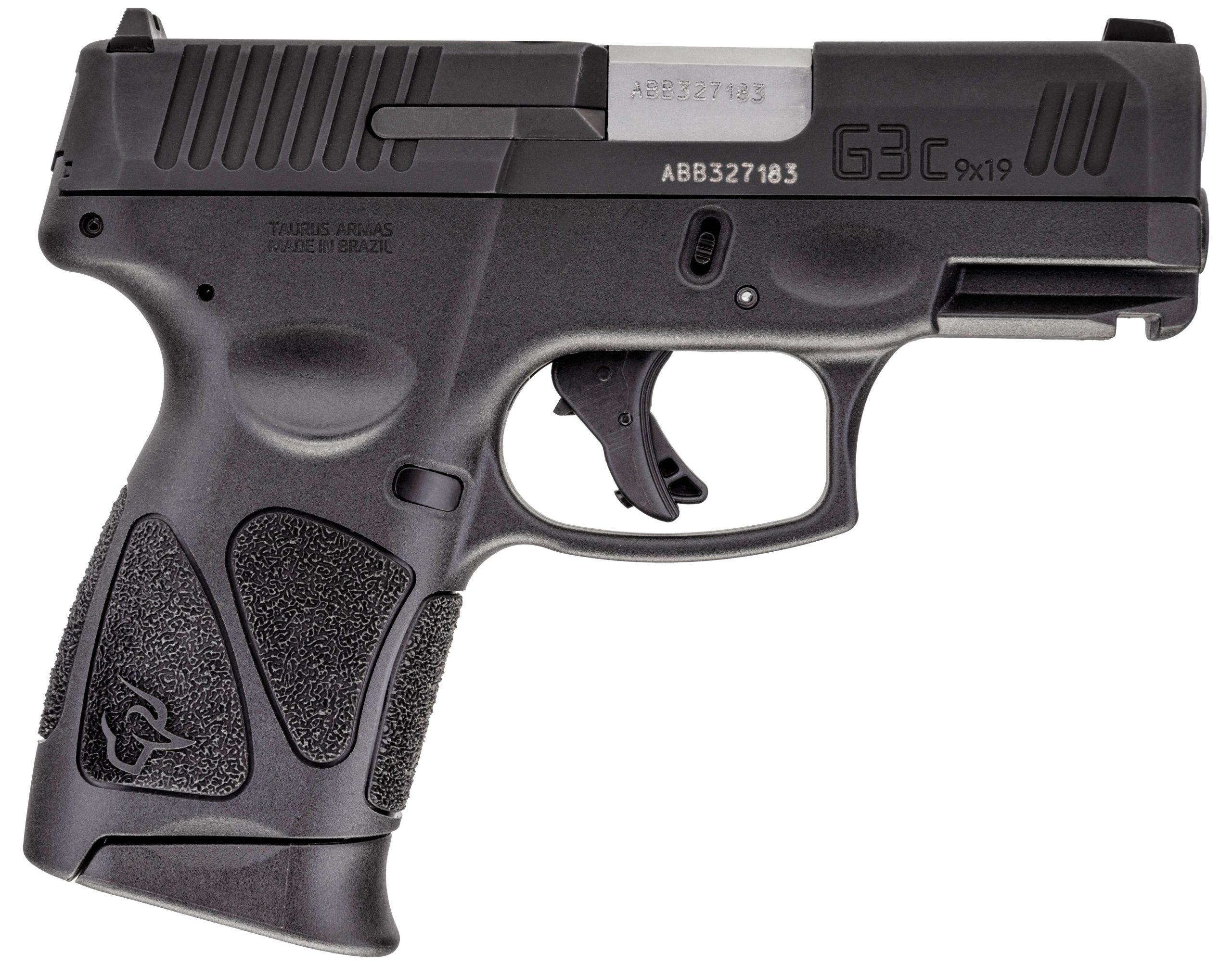 G3C 9MM BK/BK 3.2" 10+1 2 MAGS - 1-G3C931-2X10
