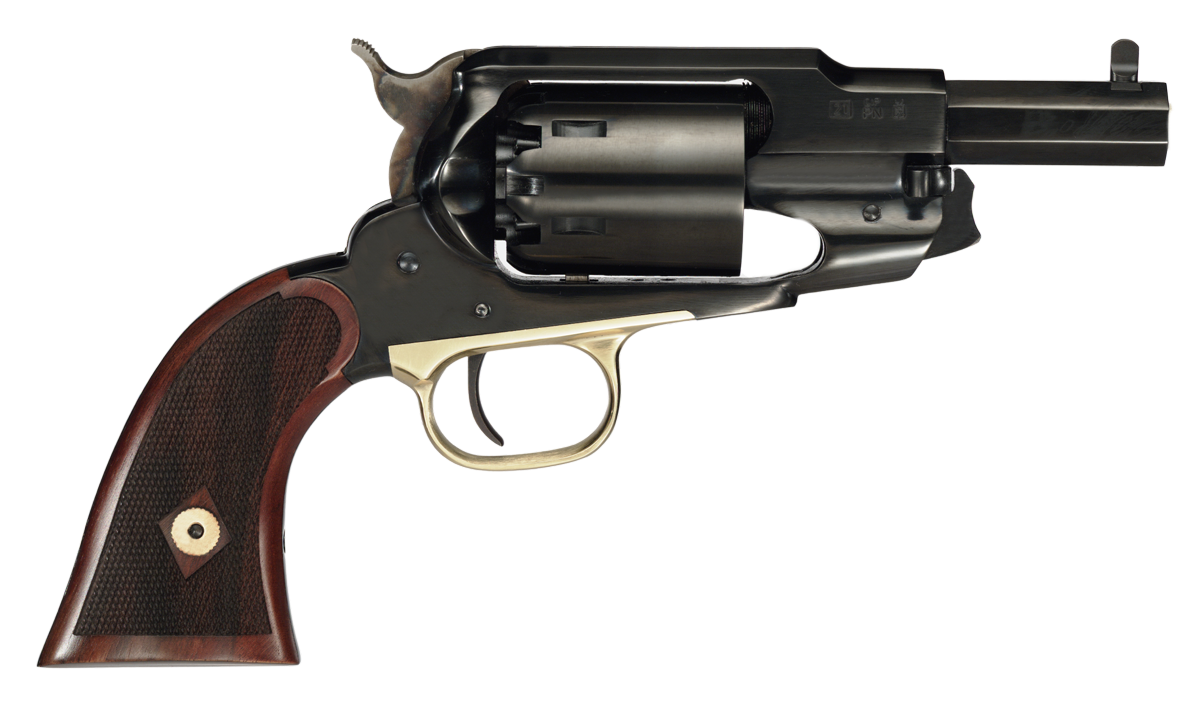 1858 ACE .44 BL/WD 3" CHECKER