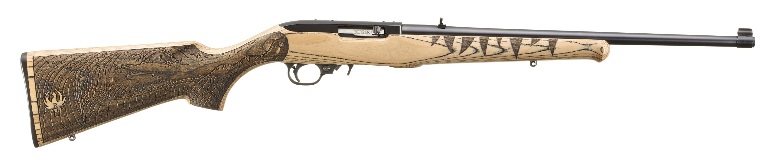10/22 GATOR 22LR BL/WD 18.5 - 31225 | ENGRAVED GATOR