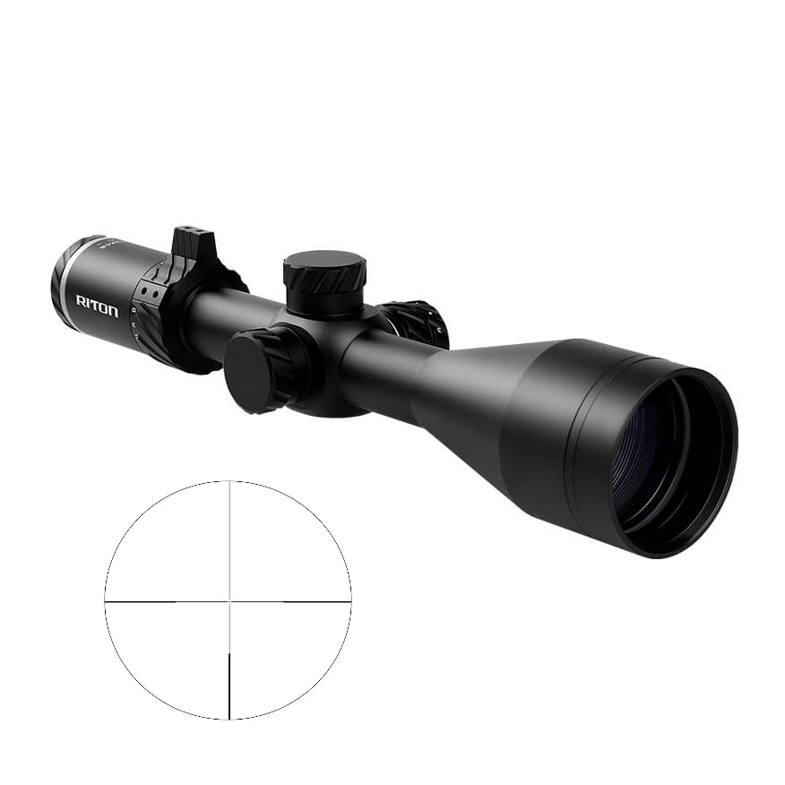 3 PRIMAL 3-12X56 30MM ILL DPX - MATTE BLACK | CENTERDOT DUPLEX