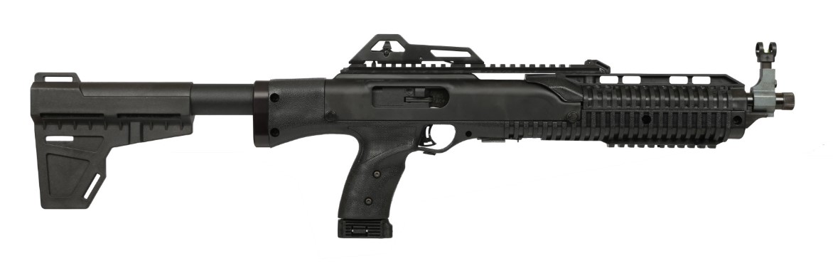 4595P 45ACP PSTL BLK 9+1 14" - BRACE INSTALLED