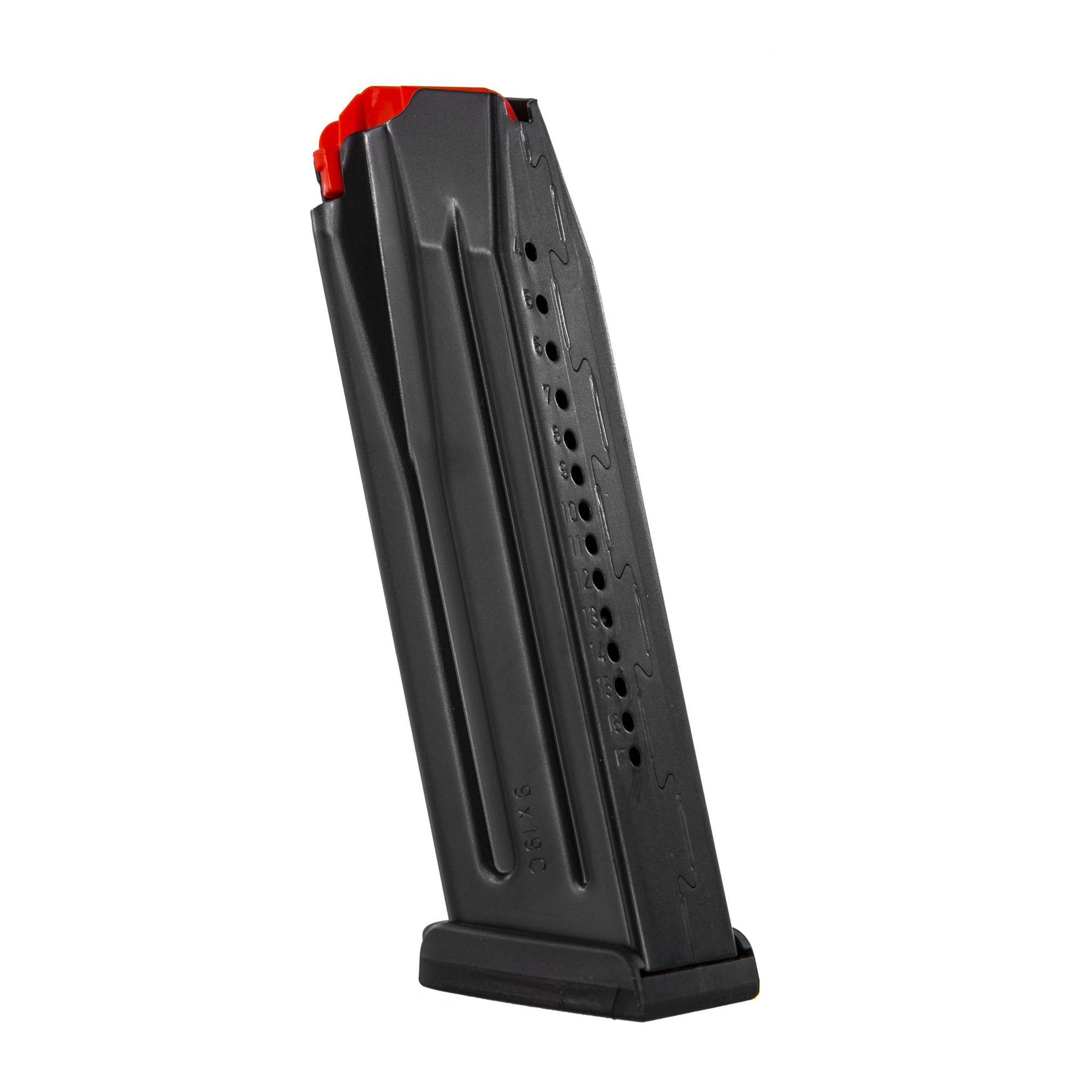 MAGAZINE VP9/P30 9MM 17RD RF # - 50255803| Red FOLLOWER