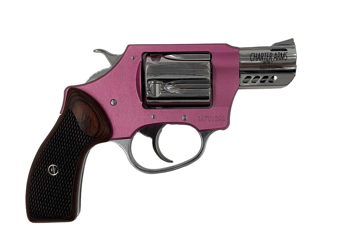 COYOTE 380ACP PINK/SS 2" 5RD - HI-POLISH