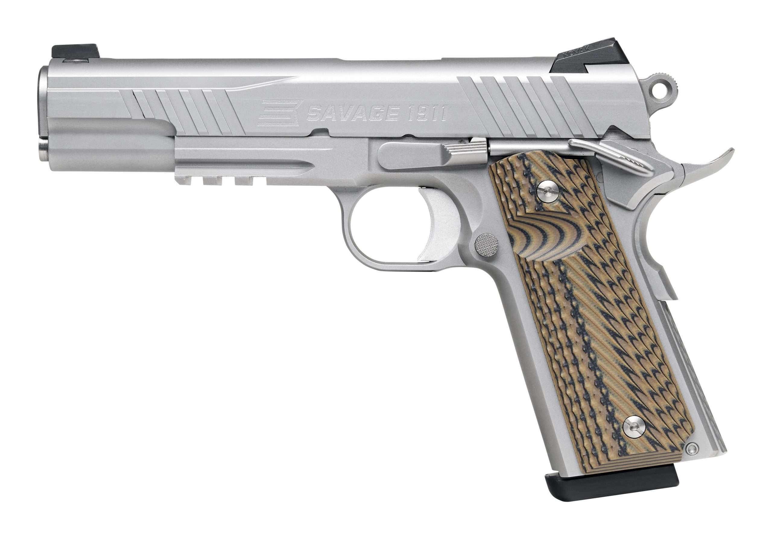1911 GOV 45ACP SS/SS RAIL - 67203