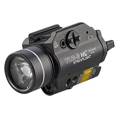 TLR-2 HL 1000LM SCRW MNT BLK - TACTICAL LIGHT W/RED LASER