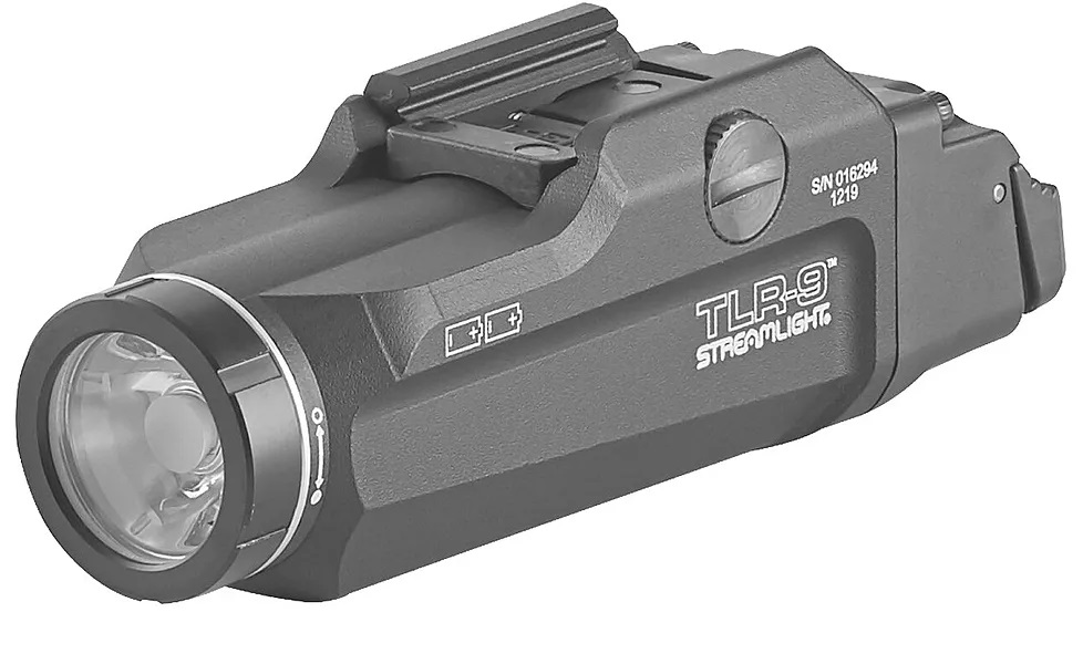 TLR-9 FLEX 1000LM LOPRO BLK - LOW PROFILE RAIL MOUNTED LIGHT