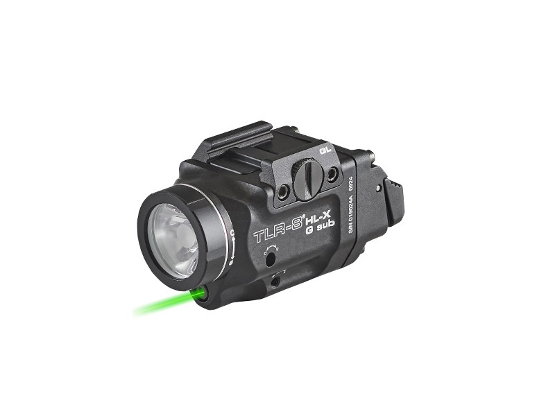 TLR-8 HL-XG SUB USB 1000L SFHC - RAIL MOUNTED LIGHT|GREEN LASER