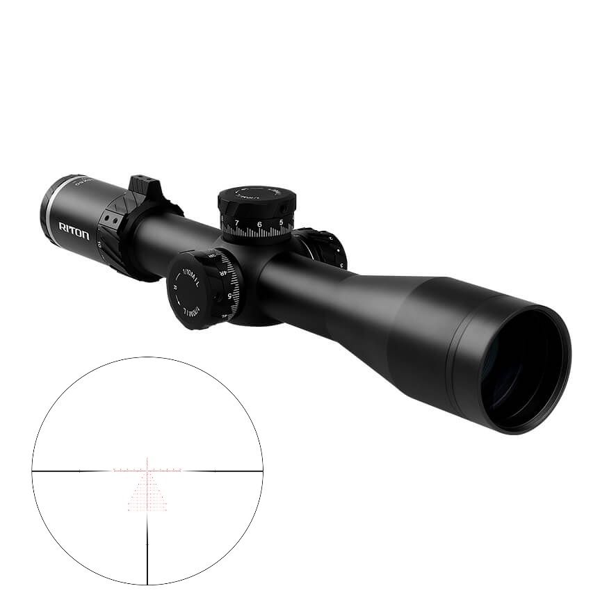 7 CONQUER 3-18X50 MRAD FFP IL - ILLUMINATED | FIRST FOCAL