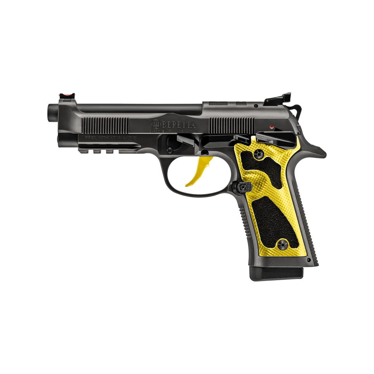 92XI PERFORMANCE 9MM YELLOW - DARK SERIES SOLAR FLARE