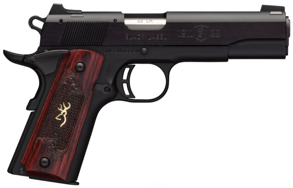 1911-22 MED 22LR BL 4.25" 10+1 - SAFETY / MANUAL THUMB SAFETY
