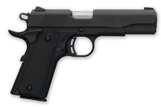 1911-380 380ACP BLK/POLY 8+1 - MANUAL THUMB SAFETY