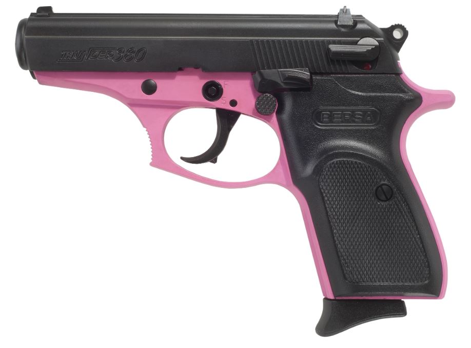 THUNDER 380 PINK/BLACK 380ACP - CERAKOTE PINK FRAME