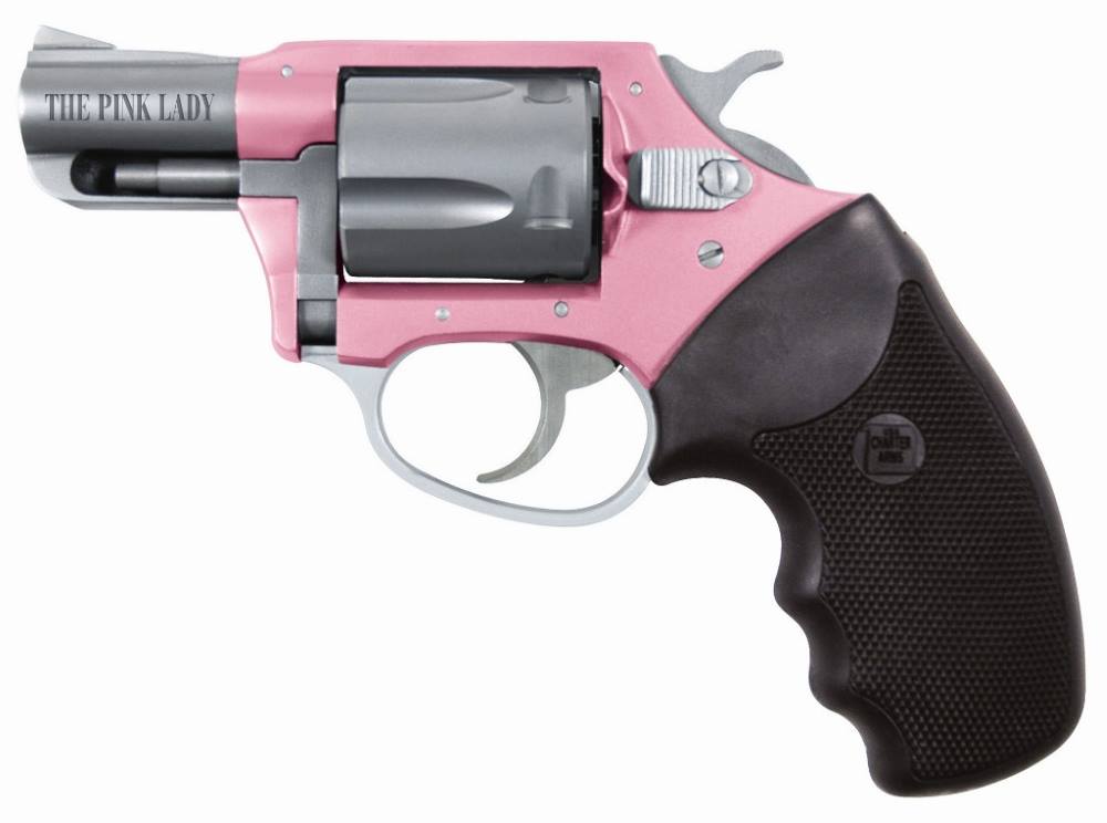 PINK LADY 38SPC PINK/SS 2" 5RD - RUBBER GRIPS / 5-SHOT
