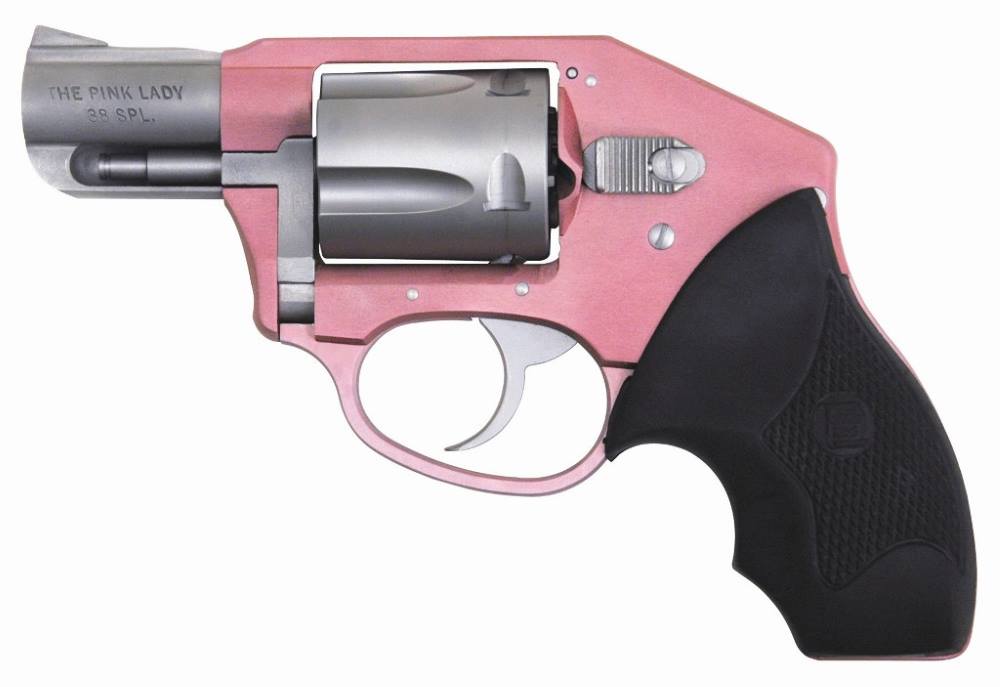 CHARTER PINK LADY OFF DUTY 38S - RUBBER GRIPS / 5-SHOT