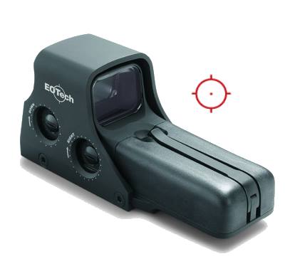 EOTECH 510 MODEL 512 AA-BATTRY - HOLOGRAPHIC WEAPON SIGHT
