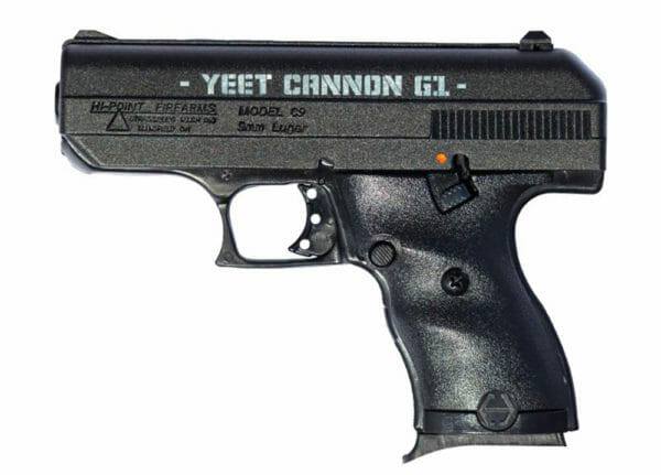 C9 YEET CANNON G1 9MM BLK 3.5" - STRIKER FIRE PISTOL | 8+1