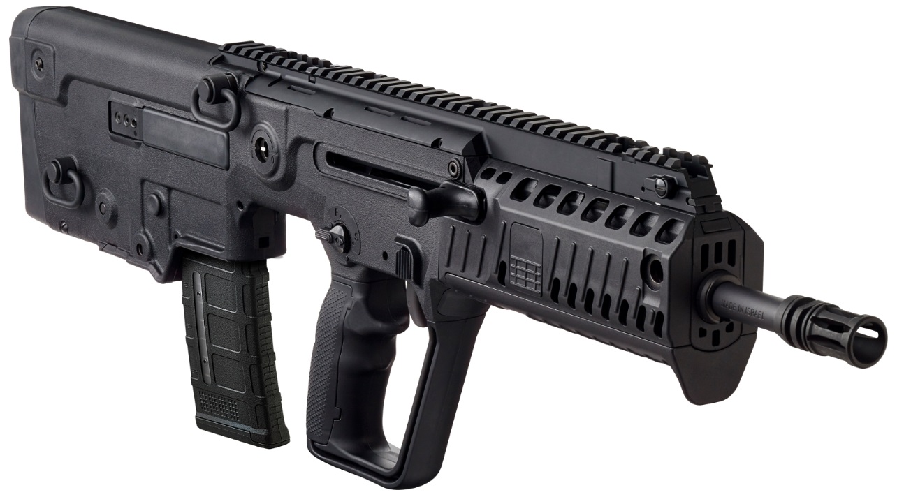 TAVOR X95 LH 5.56 BLACK 30+1 - LEFTHAND MODEL|BUIS W/TRITIUM