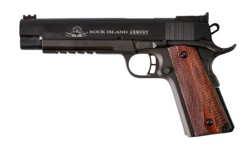 M1911-A1 PRO MTCH 45ACP 6" RL# - PICATINNY RAIL