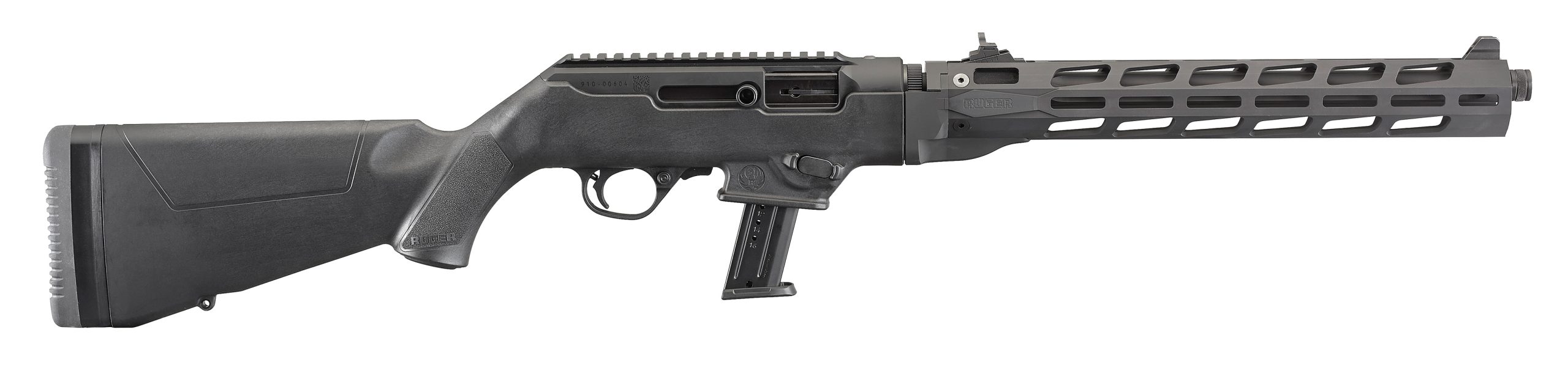 PC CARBINE 9MM BL/SYN 16" 17+1 - 19115 | THREADED/FLUTED BBL