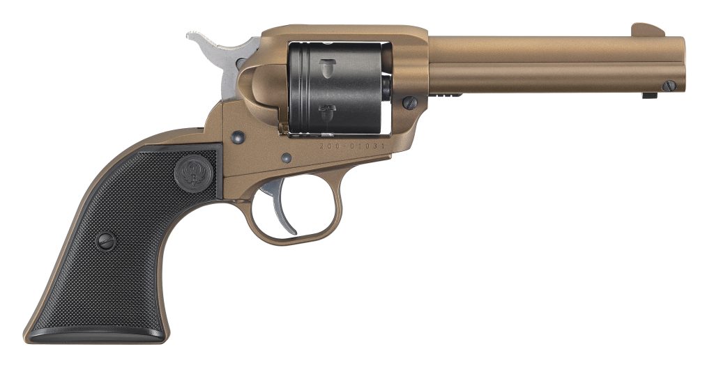 WRANGLER 22LR BRNZ/SY 4.6" 6SH - 2004|BRONZE CERAKOTE|FIXED SGT