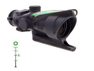 ACOG 4X32 .223 BAC DONUT GRN - TA31-G | GREEN DONUT RETICLE