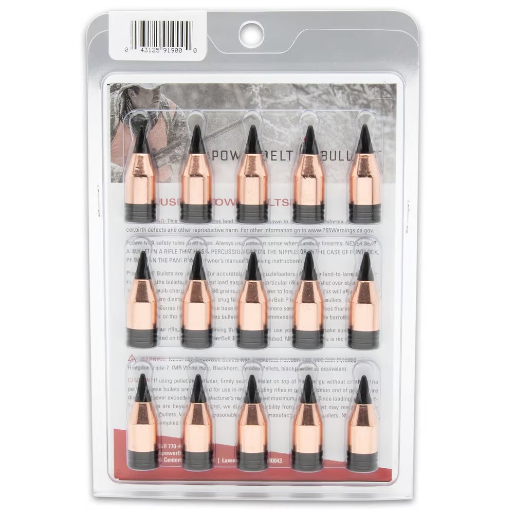 POWERBELT ELR 50CAL 330GR 15PK - AC1900AT