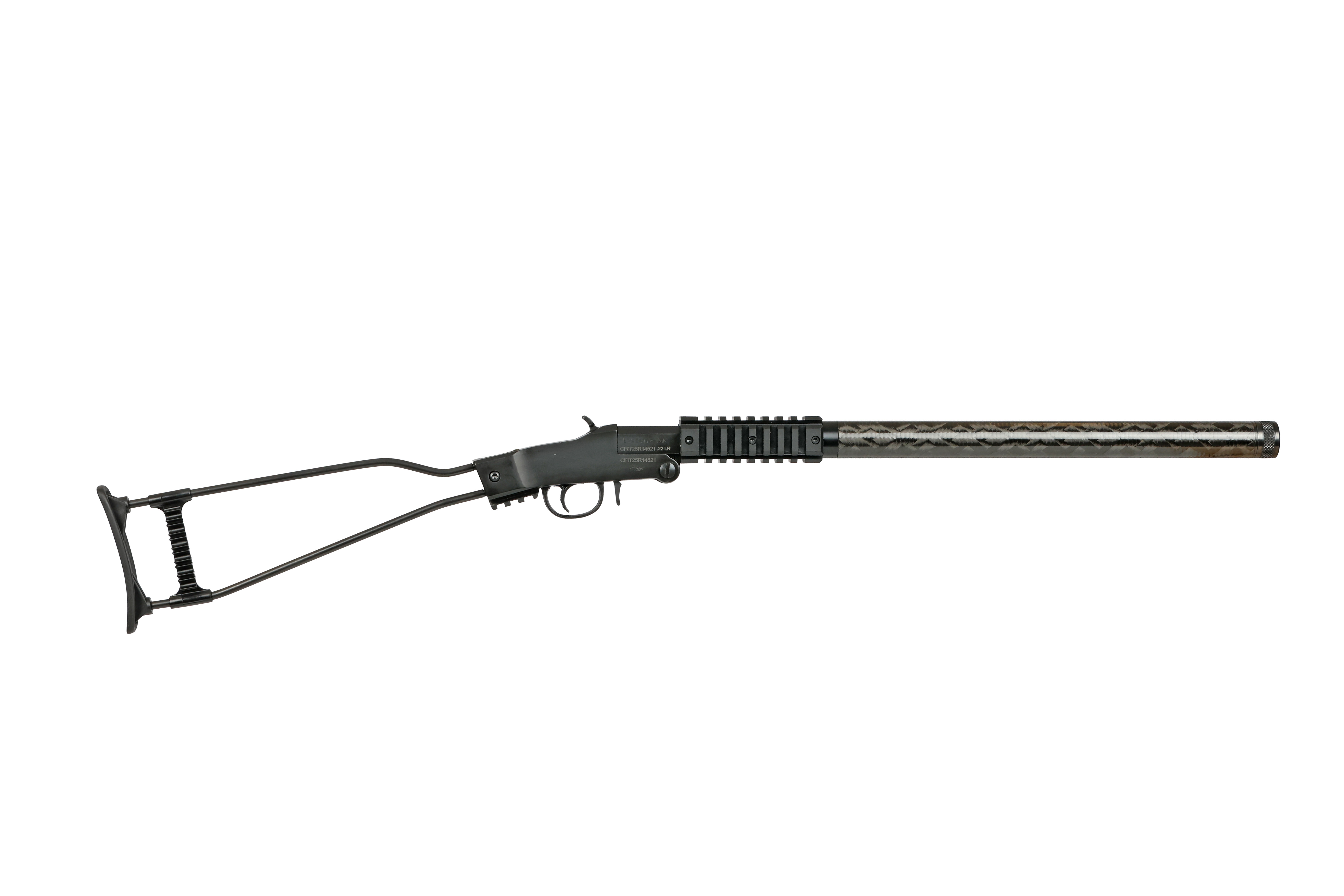 LITTLE BADGER 22LR 18.5" CF - 500.278 SINGLE CF SHROUD THRD