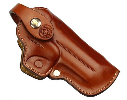 BOND ARMS LEATHER HLSTR W/CLIP - H-RT-350-TN-R-CP