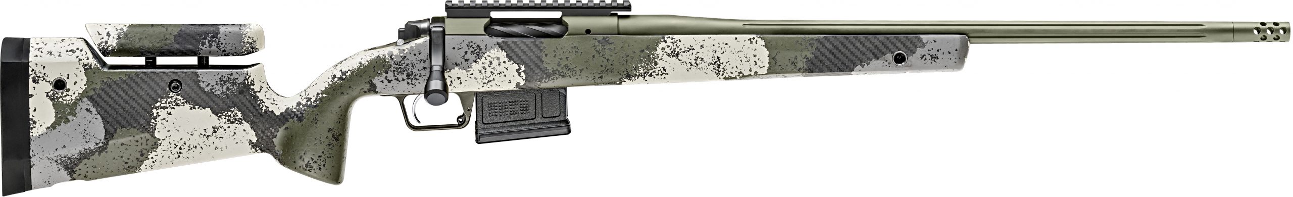 WAYPOINT 6.5CR STD ADJ GREEN - STANDARD BARREL | ADJ. STOCK