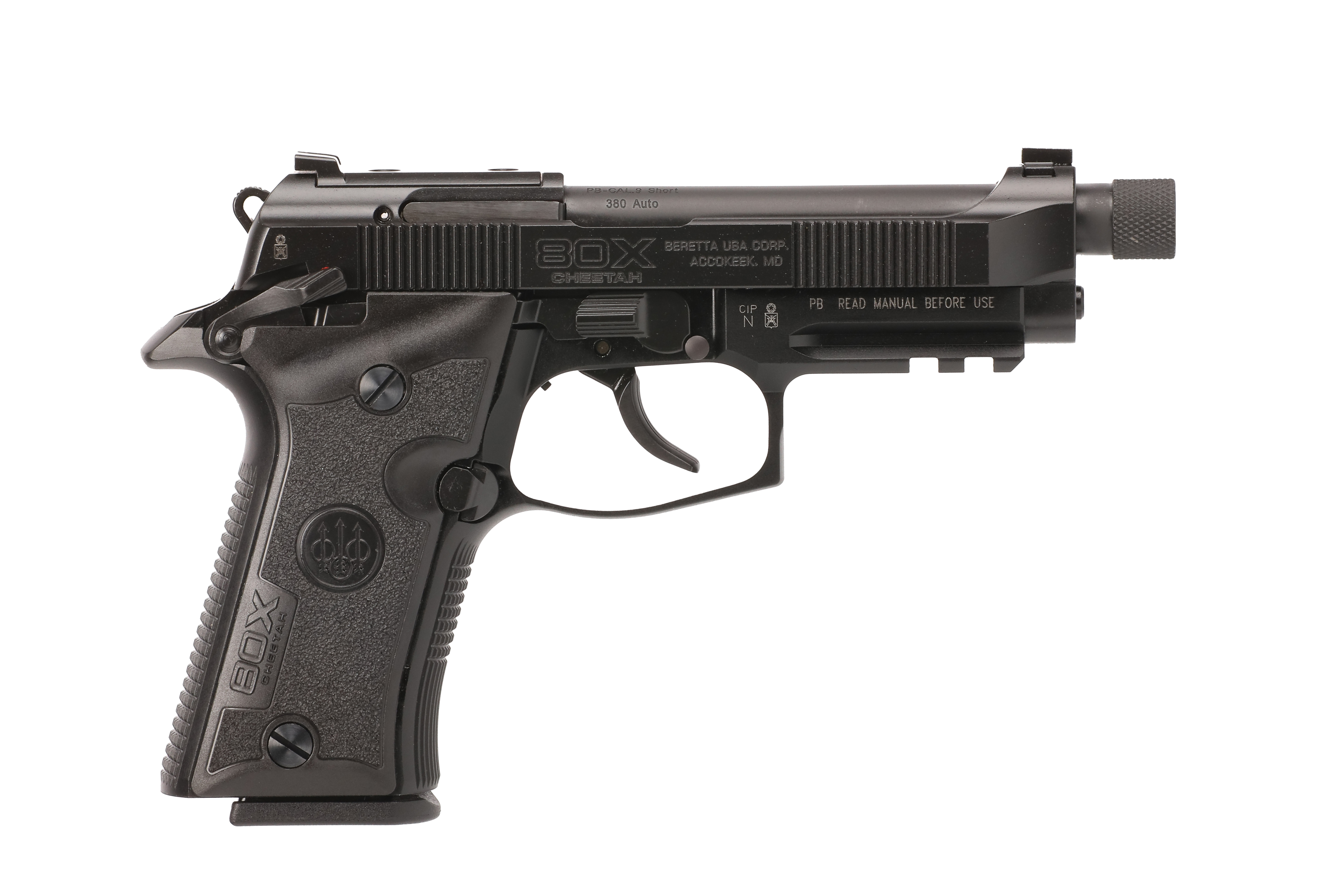 80X CHEETAH 380ACP BLK 10+1 TB - TACTICAL URBAN