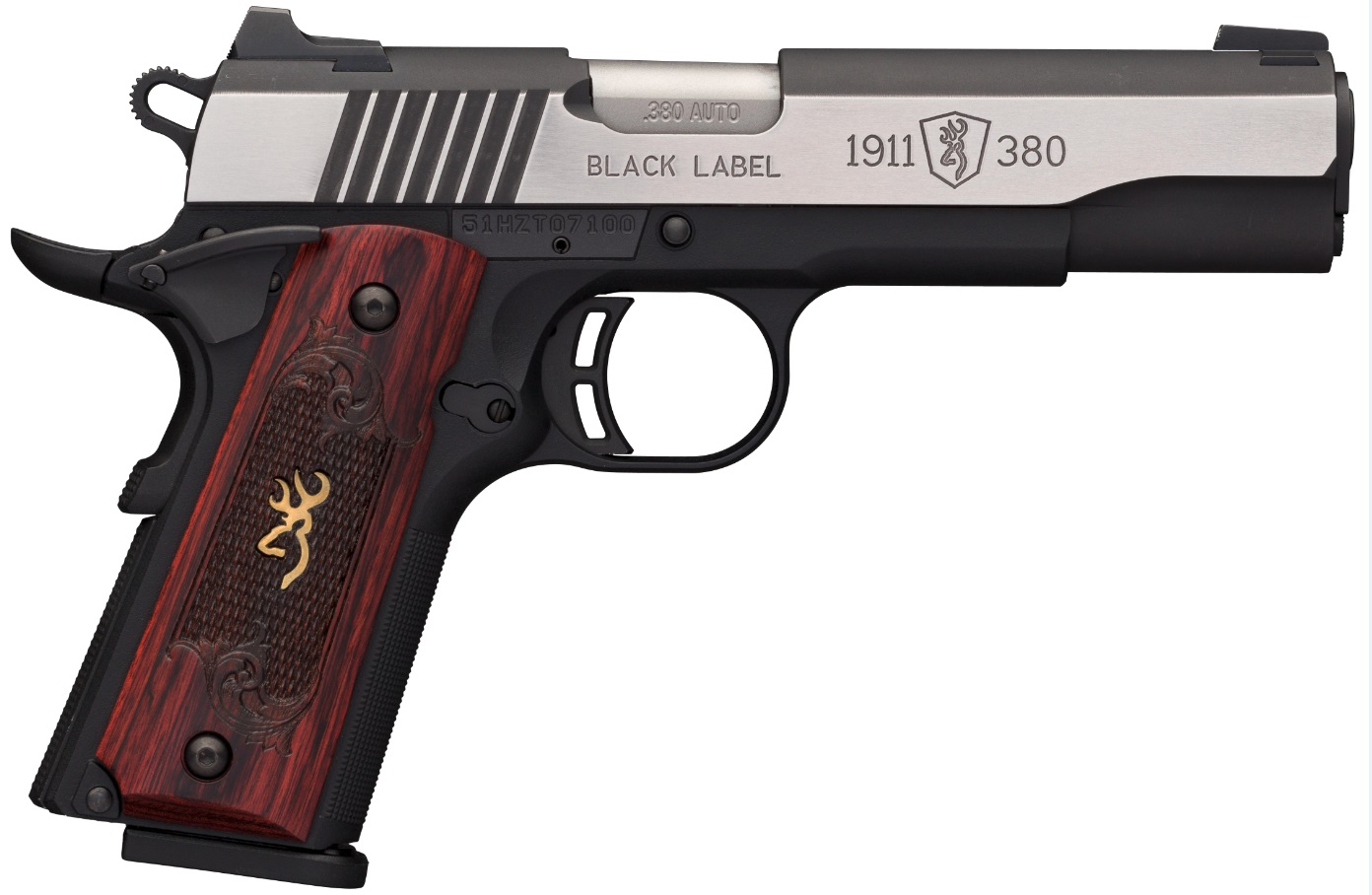 1911-380 MED 380ACP SS 8+1 NS - MANUAL THUMB SAFETY
