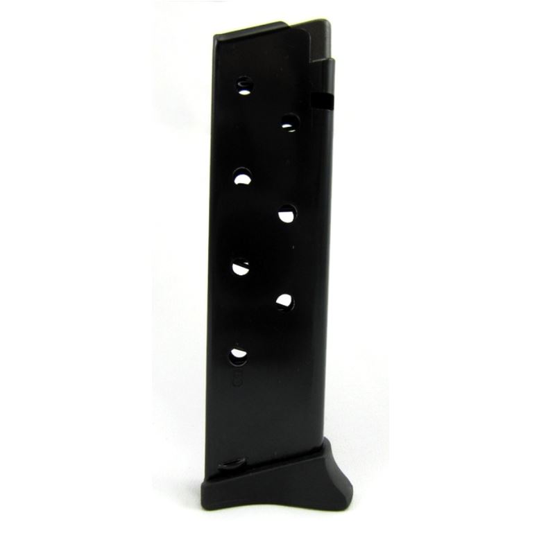 MAGAZINE THUN 380ACP 8RD W/FR - MATTE BLACK|8RD W/FINGER REST