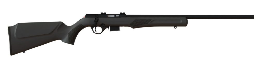 RB17 17HMR BLK/SYN 21" 5+1 - BOLT ACTION