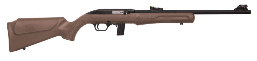 RS22 22LR BLK/BROWN 18" 10+1 - SEMI-AUTO|FIBER OPTIC SIGHTS