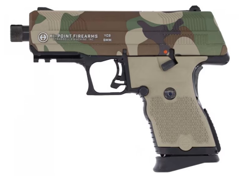 C-9 9MM M81 CAMO 10+1 3.93" TB - STRIKER FIRE PISTOL|THREADED