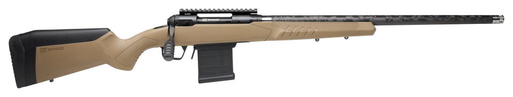 110 TAC 6.5PRC CARBON FDE # - 57943 | 5/8X24 TPI | 8RD MAG
