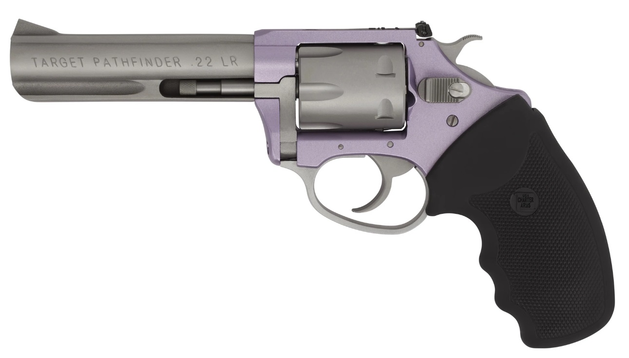 PATHFINDER LAV LADY 22LR 4.2"# - LAVENDER/STAINLESS | 6 SHOT