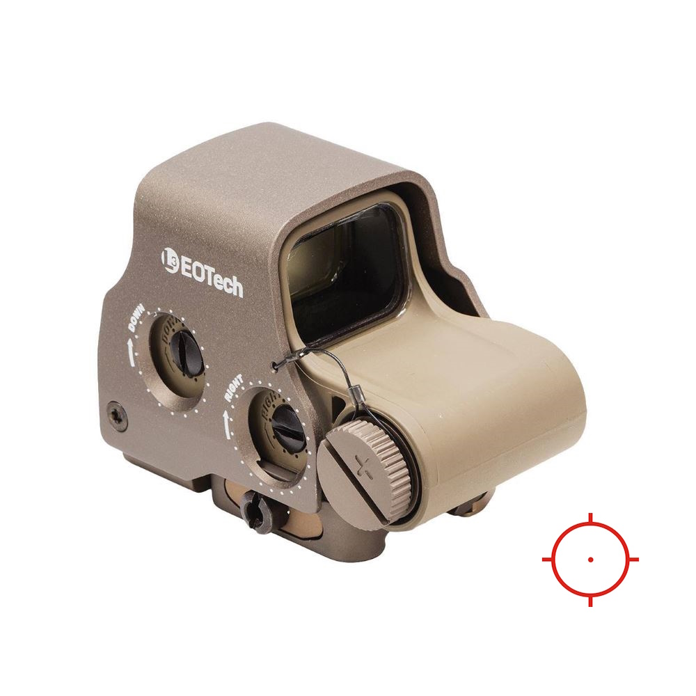 EXPS3 TAN 1MOA CR123 NV COMP - SIDE BUTTONS/SINGLE QD LEVER