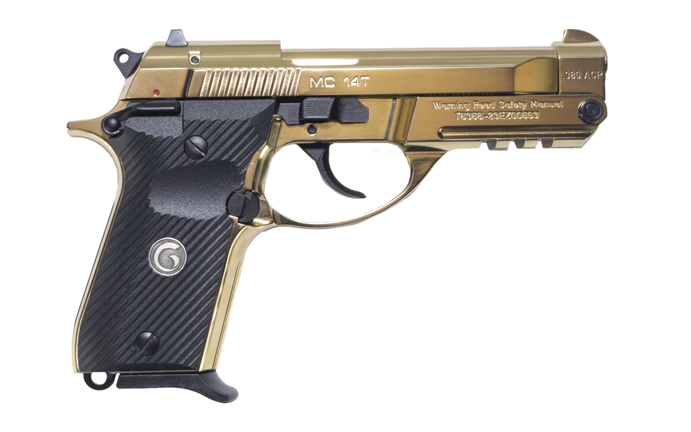 MC14T TIPUP 380ACP GOLD 13+1