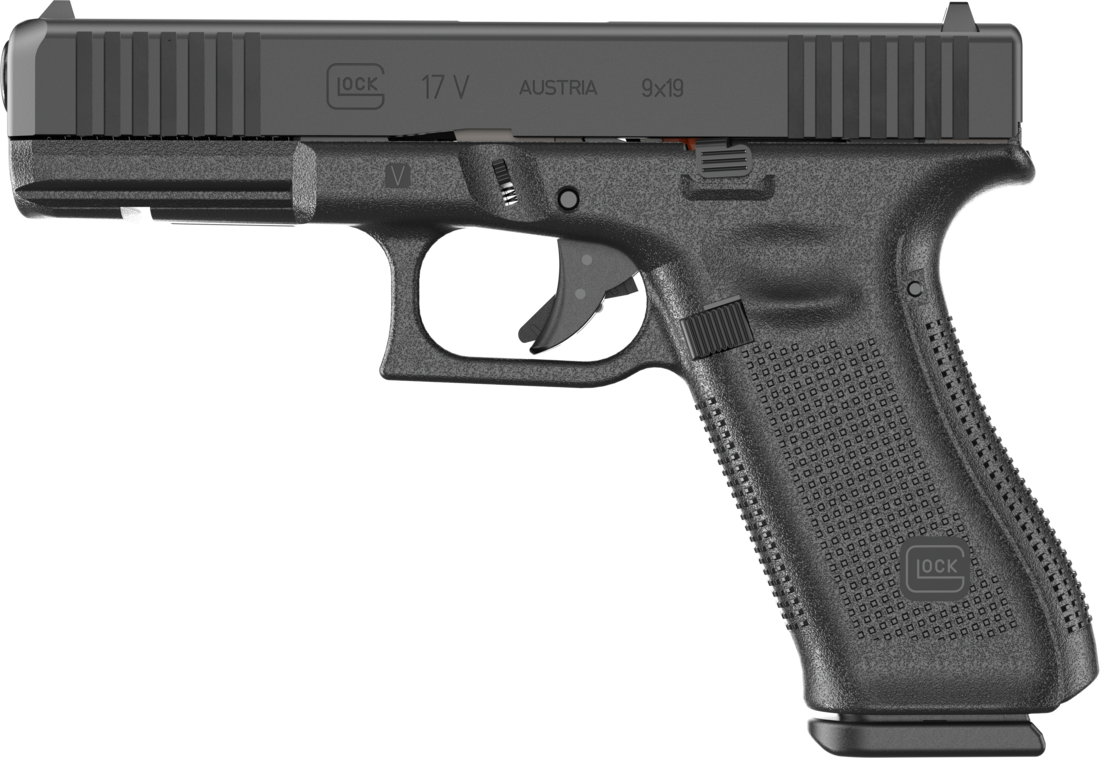 G17 V 9MM 10+1 4.49" FS - 3-10RD MAGS | FRONT SERRATIONS